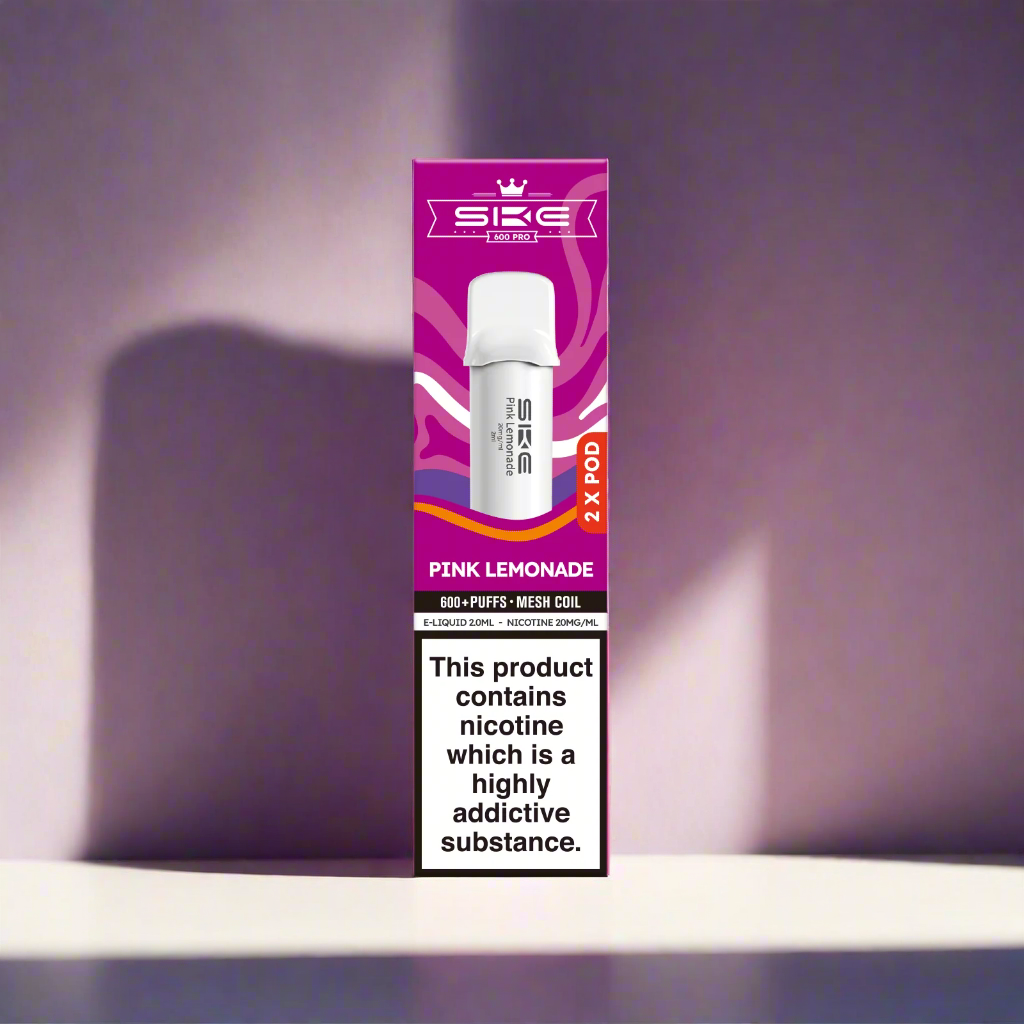 SKE 600 Pro Prefilled Replacement Pods Pink Lemonade
