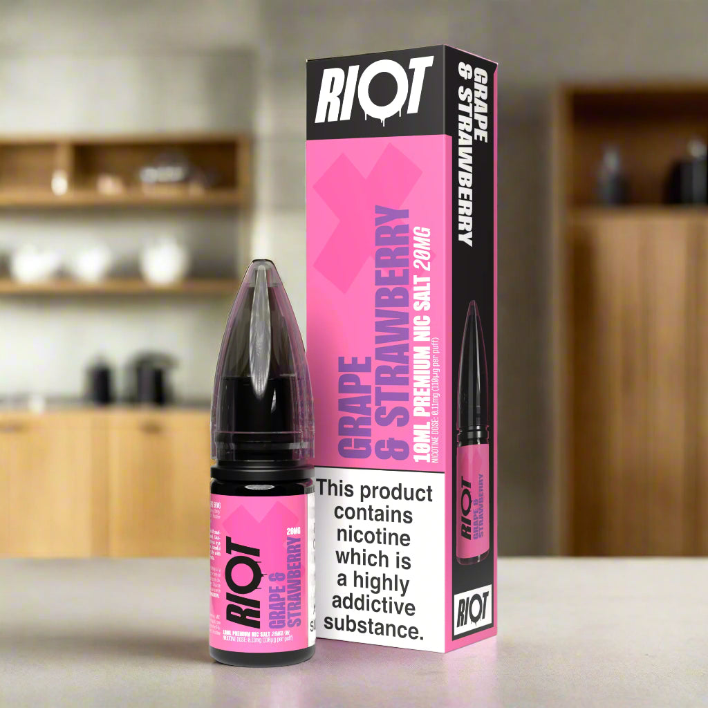 Riot X 10ml Nic Salts Orange & Raspberry Ice