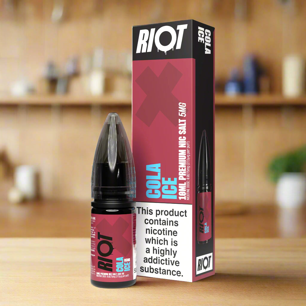 Riot X 10ml Nic Salts Orange & Raspberry Ice