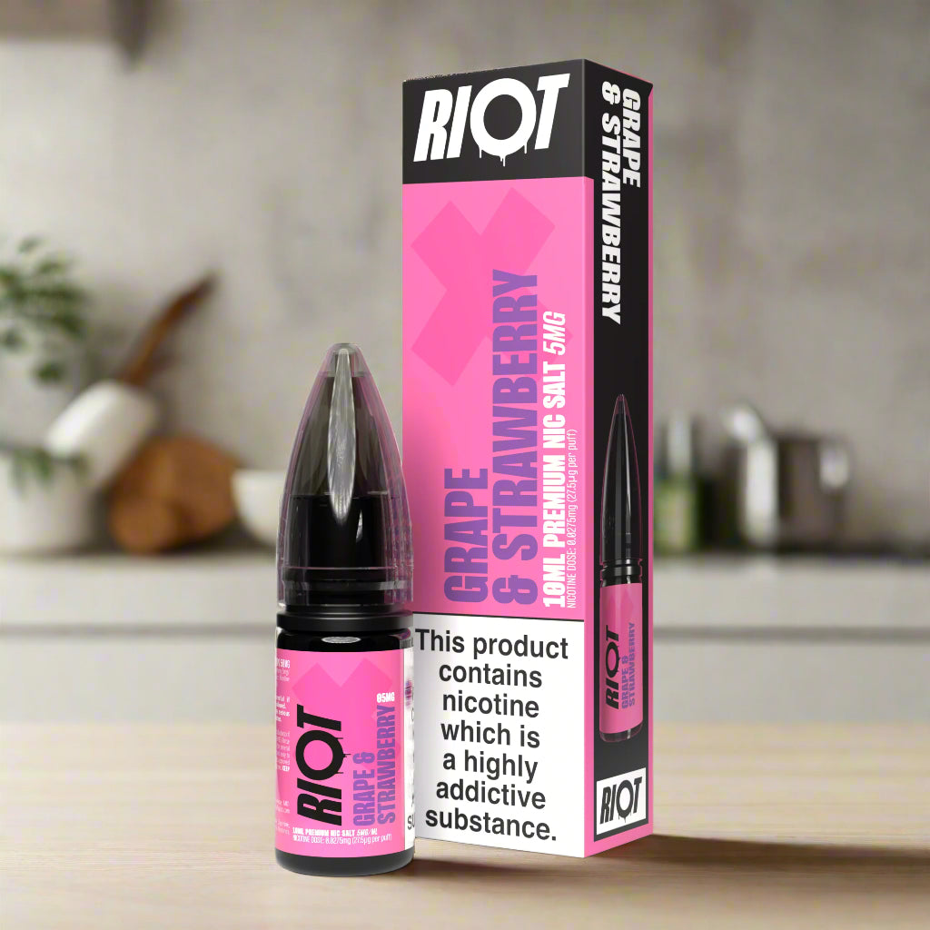 Riot X 10ml Nic Salts Morello Cherry & Banana