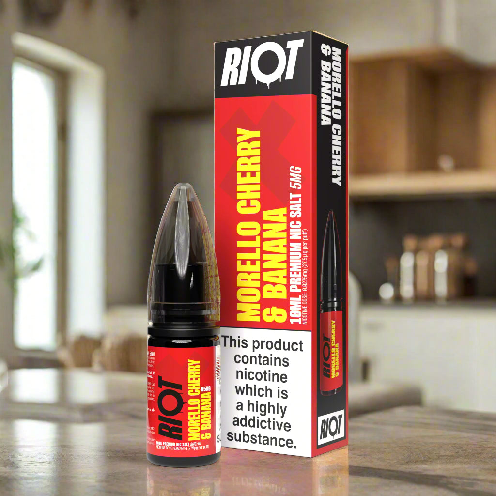 Riot X 10ml Nic Salts Grape & Strawberry