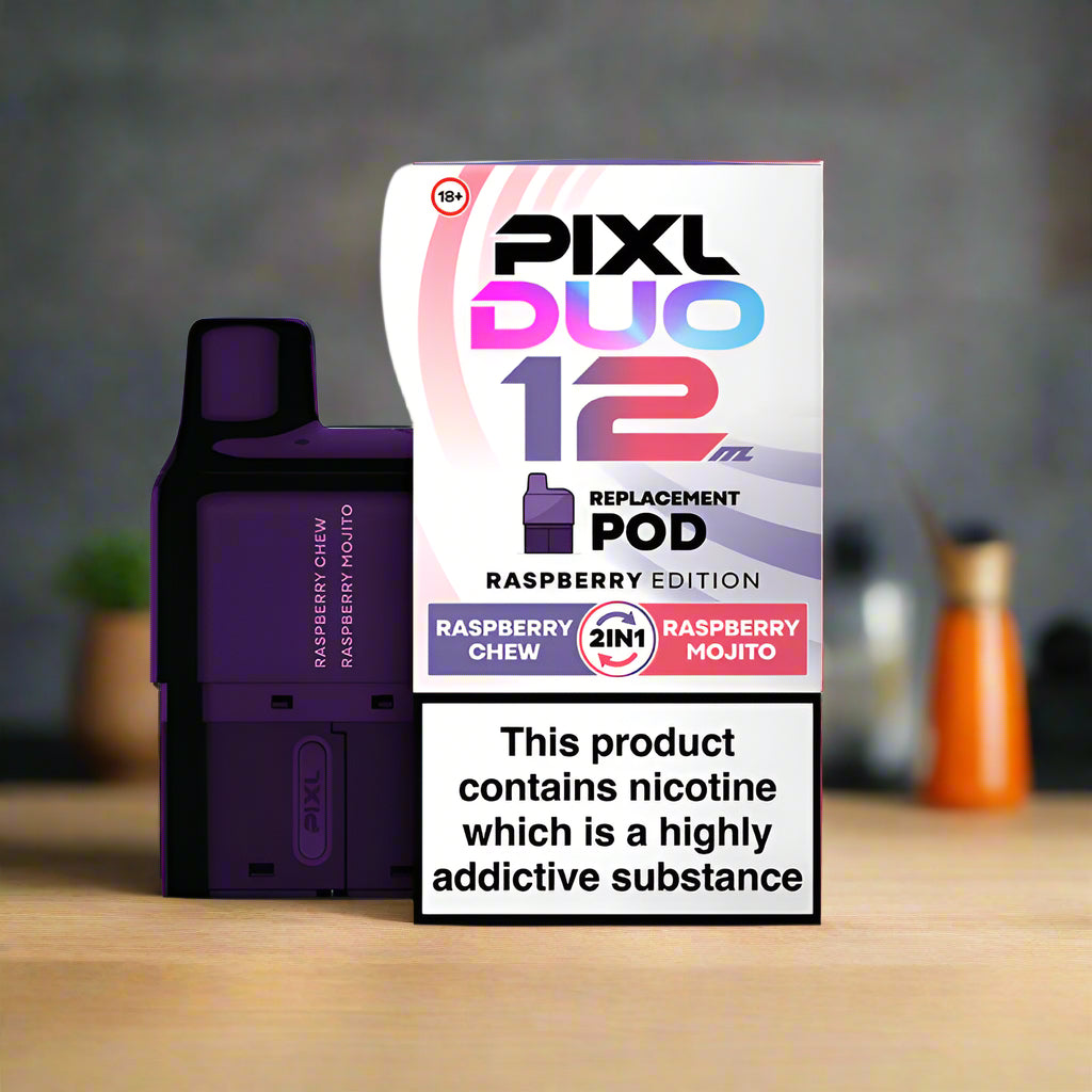 Pixl Duo Replacement Pods Raspberry Edition