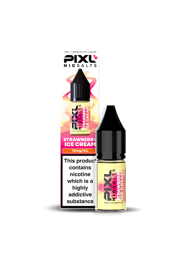 Pixl Nic Salts Strawberry Ice Cream 10ml | 10mg