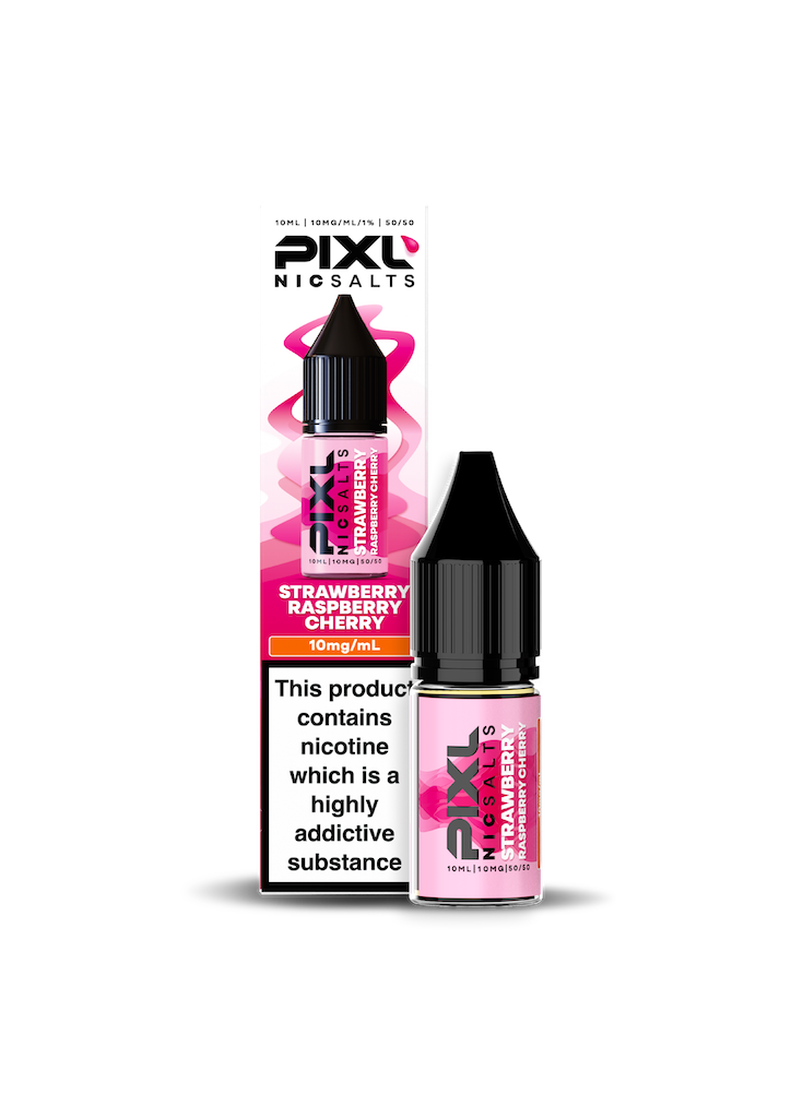 Pixl Nic Salts Strawberry Raspberry Cherry 10ml | 10mg