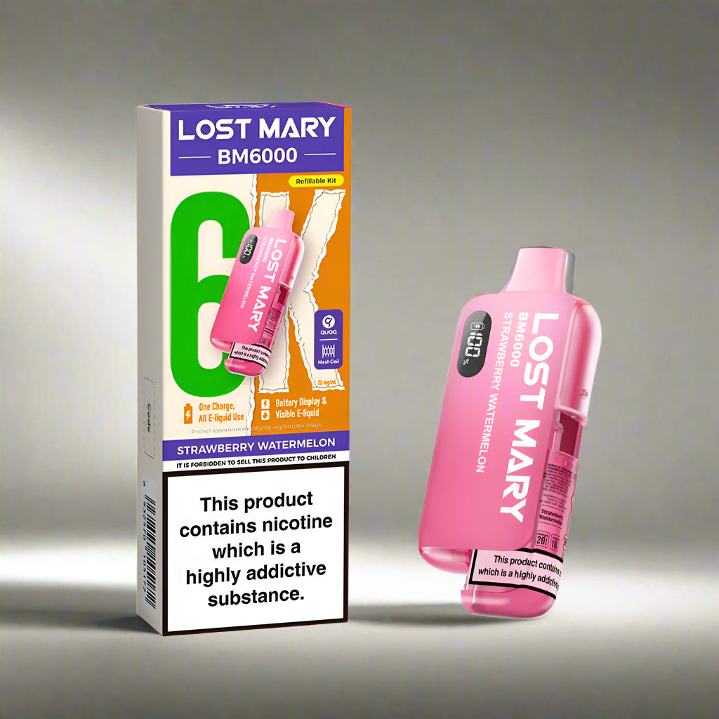 Lost Mary BM6000 Prefilled Pod Kit Strawberry Watermelon