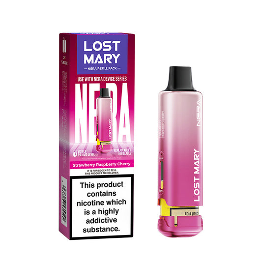 Lost Mary NERA Refill Strawberry Raspberry Cherry Ice Smoketronics