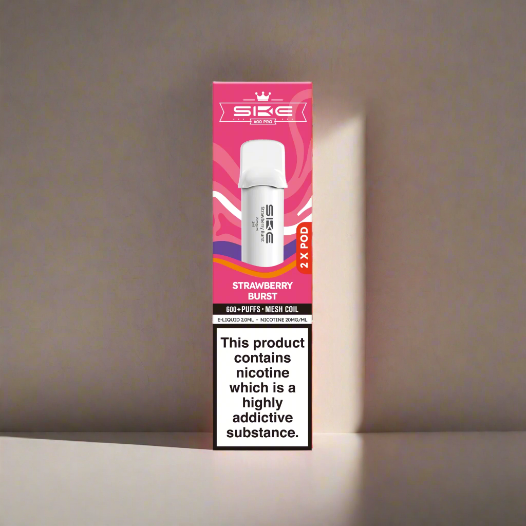 SKE 600 Pro Prefilled Replacement Pods Strawberry Burst