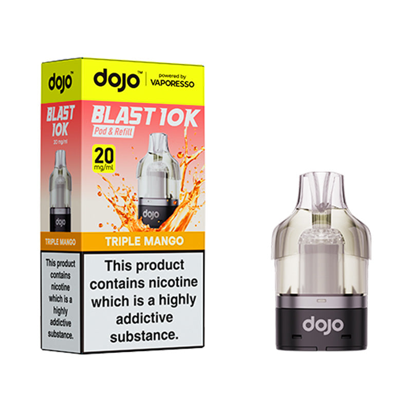 Dojo Blast 10k replacement pod Triple Mango