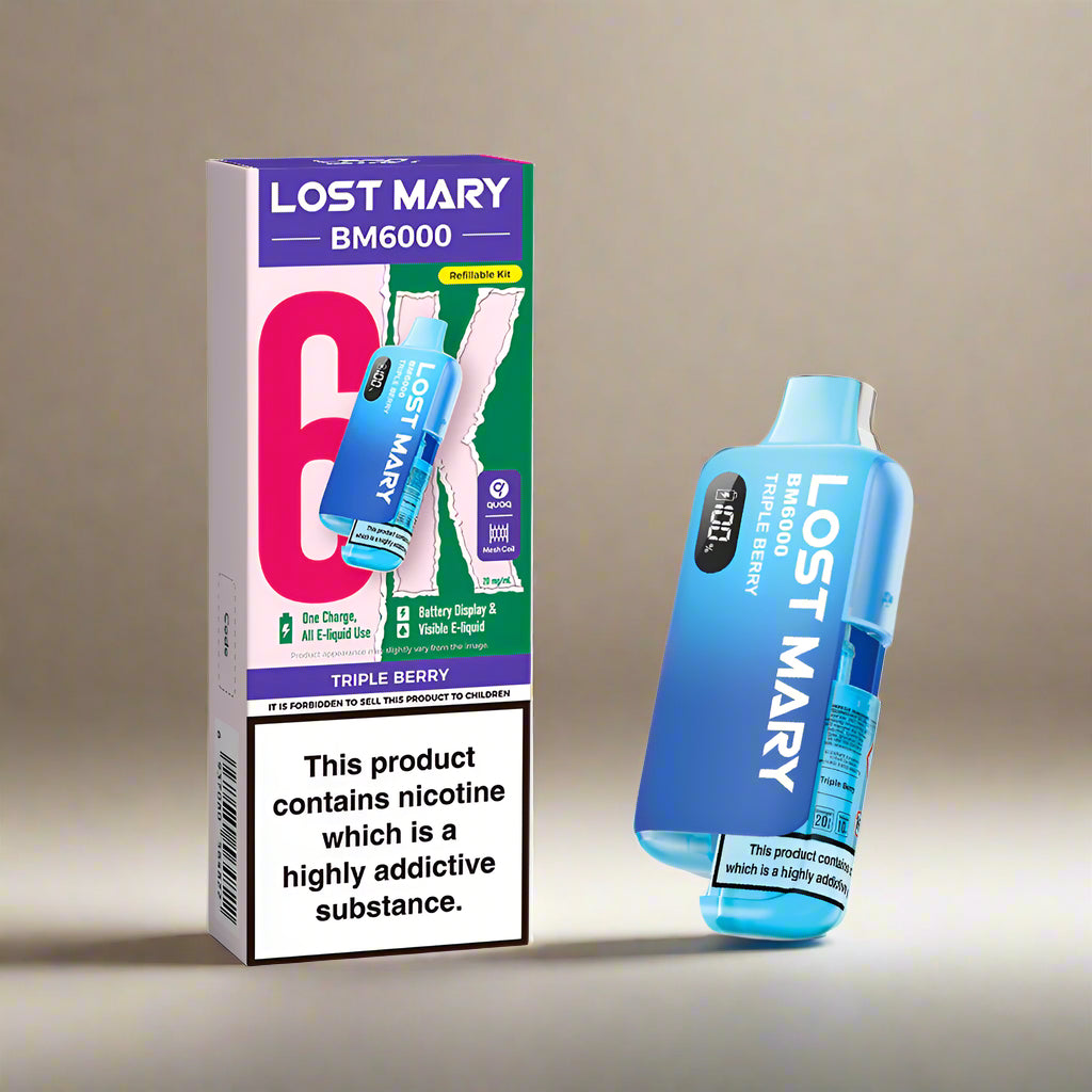 Lost Mary BM6000 Prefilled Pod Kit Triple Berry