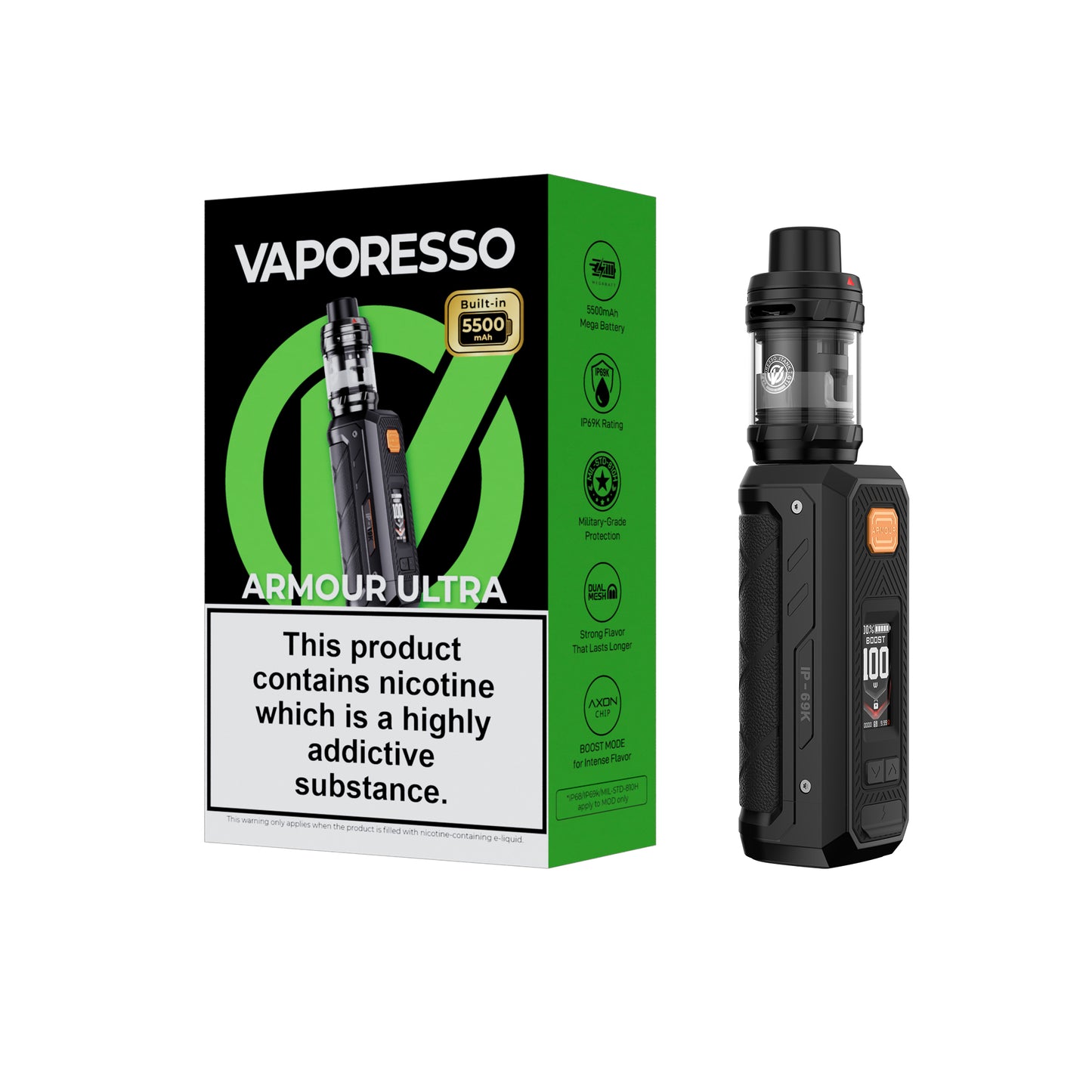 Vaporesso Armour Ultra Kit | Obsidian Black