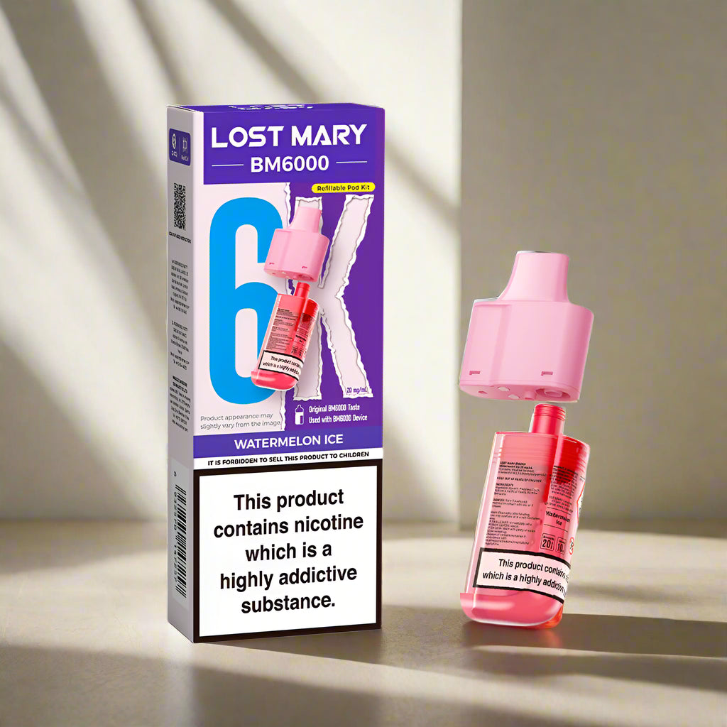 Lost Mary BM6000 Prefilled Replacement Pod Watermelon Ice