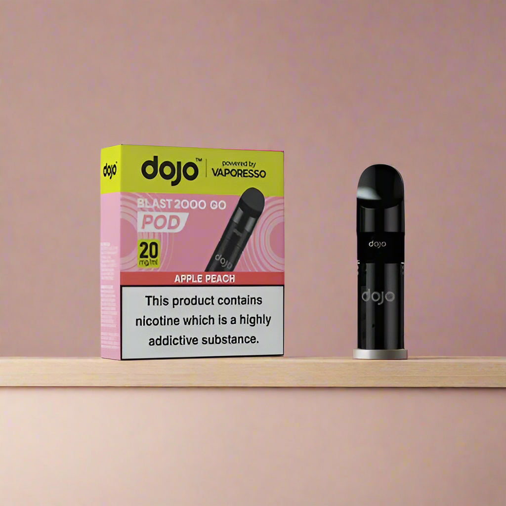 Vaporesso DoJO Blast 2000 Go Replacement Pods Apple Peach