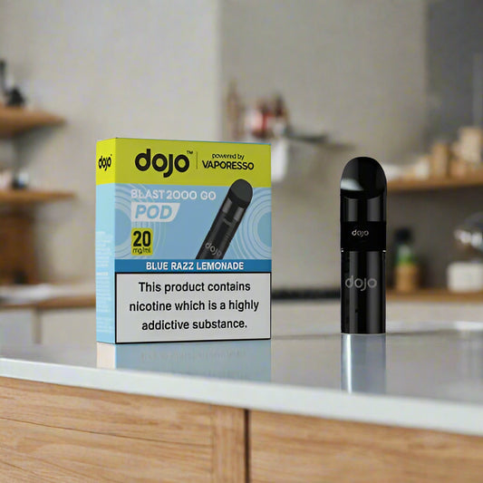Vaporesso DoJO Blast 2000 Go Pods Blue Razz Lemonade