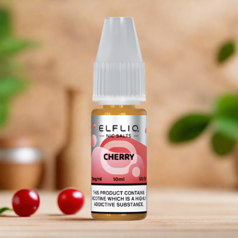 Elfliq 10ml Nic Salt by ElfBar - Cherry - Smoketronics