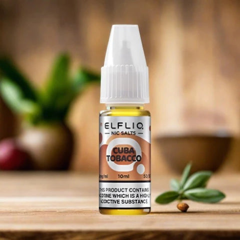 Elfliq 10ml Nic Salt by ElfBar - Cuba Tobacco