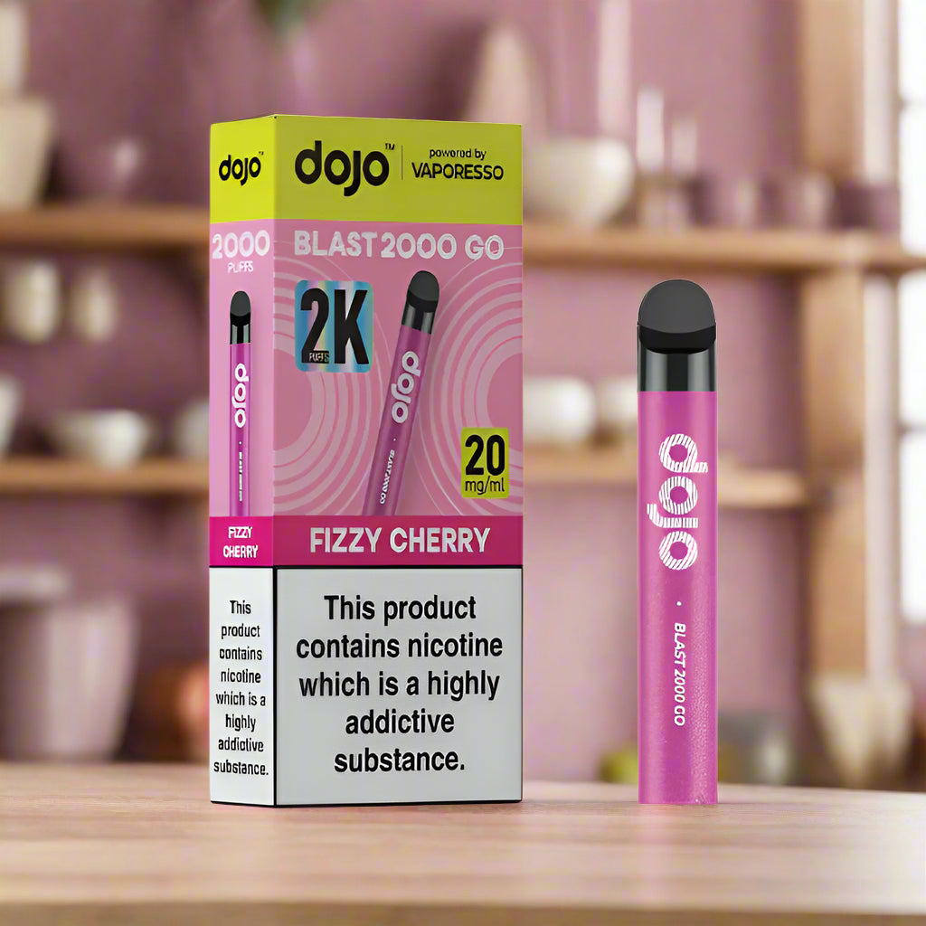 Vaporesso DoJO Blast 2000 Go Pod Kit Fizzy Cherry