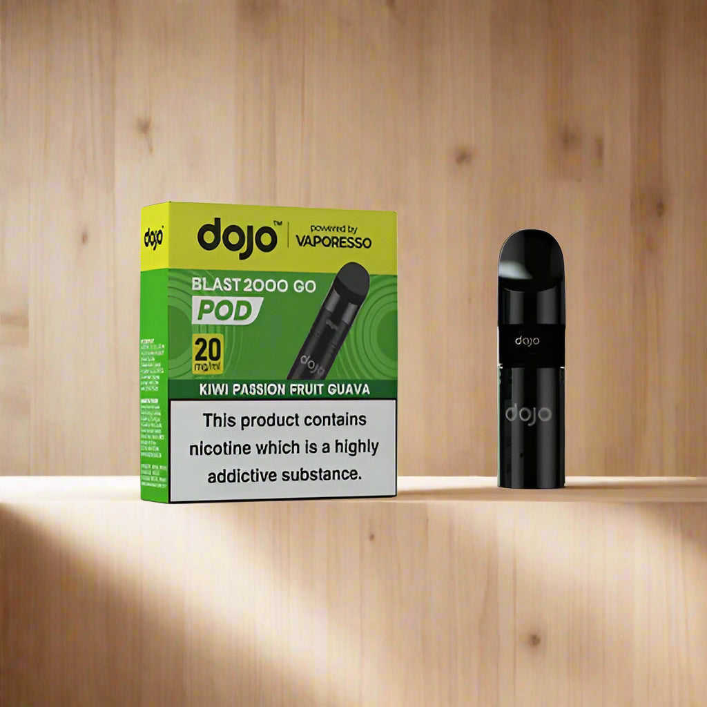 Vaporesso DoJO Blast 2000 Go Pods Kiwi Passion Fruit Guava