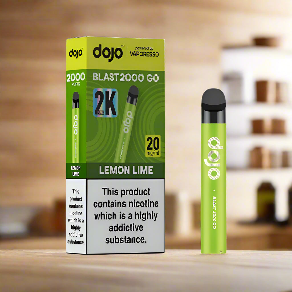 Vaporesso DoJO Blast 2000 Go Pod Kit Lemon Lime