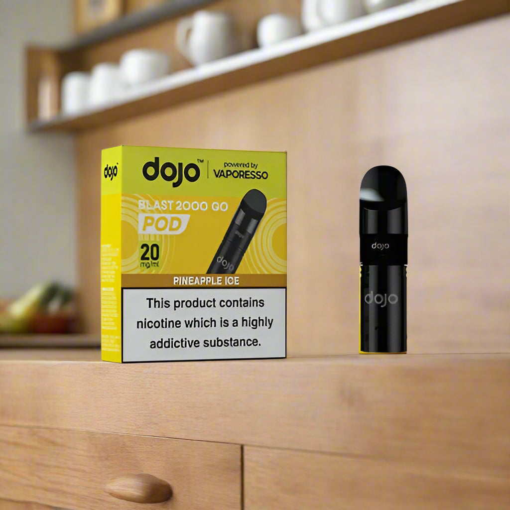 Vaporesso DoJO Blast 2000 Go Replacement Pods Pineapple Ice