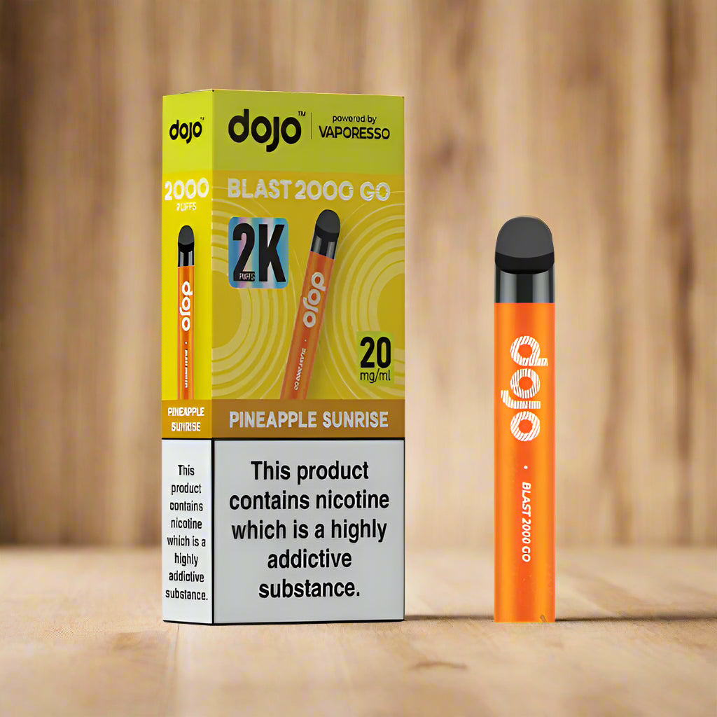 Vaporesso DoJO Blast 2000 Go Pod Kit Pineapple Sunrise
