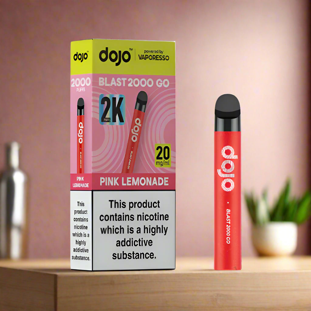 Vaporesso DoJO Blast 2000 Go Pod Kit Pink Lemonade