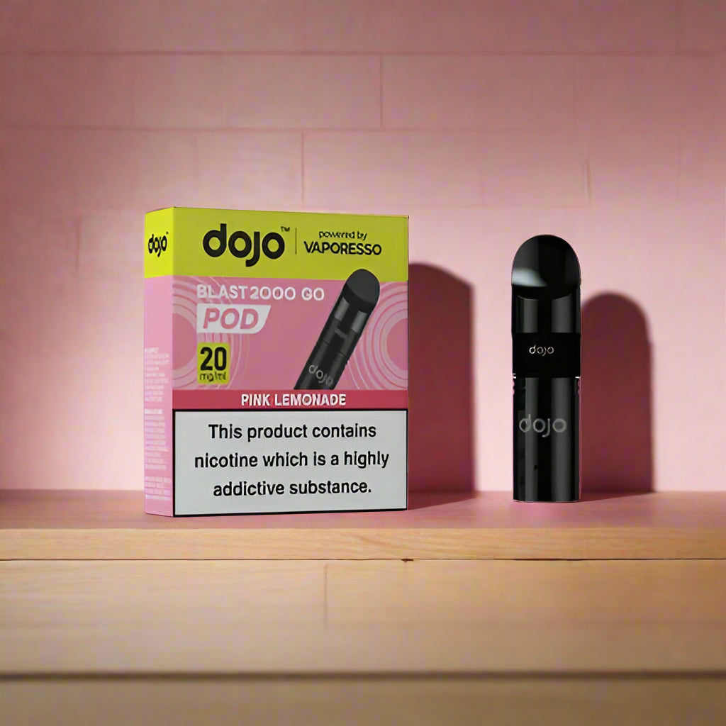 Vaporesso DoJO Blast 2000 Go Replacement Pods Pink Lemonade
