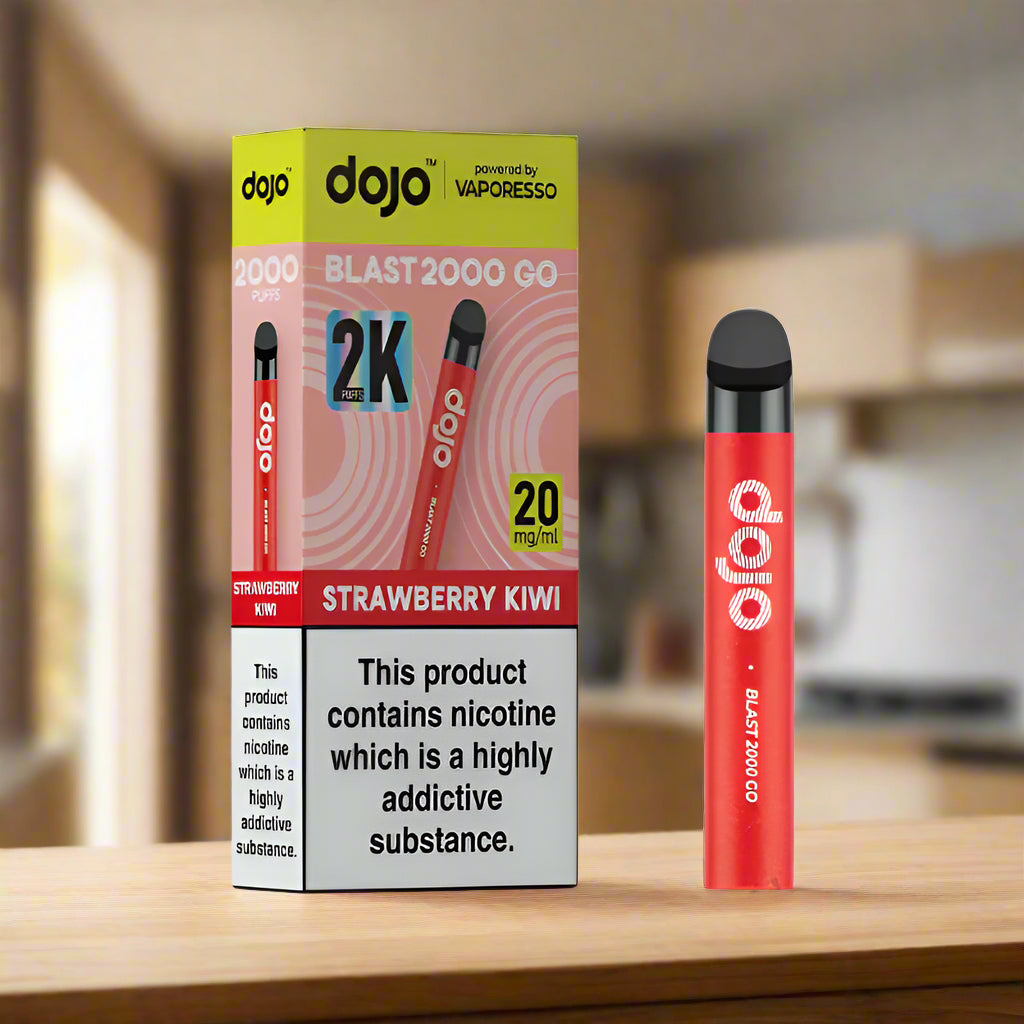 Vaporesso DoJO Blast 2000 Go Pod Kit Strawberry Kiwi