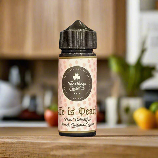 The Kings Custard 100ml Life Is Peachy