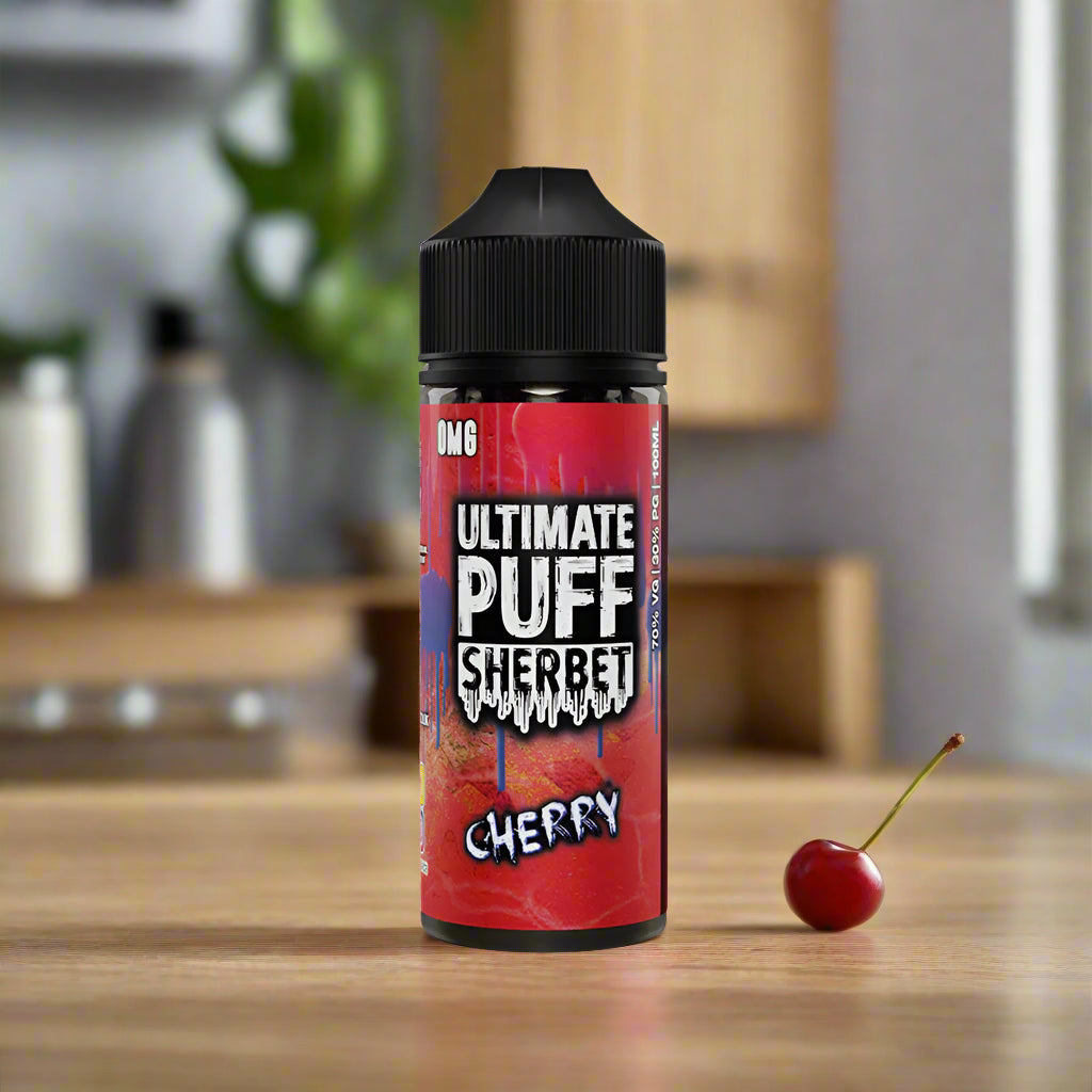 Ultimate Puff Sherbet- Cherry 100ml E-liquid