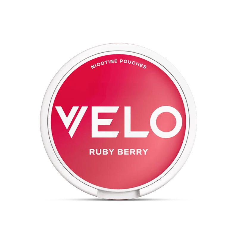 VELO Ruby Berry Nicotine Pouches | Smoketronics