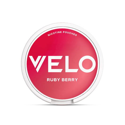 VELO Ruby Berry Nicotine Pouches | Smoketronics