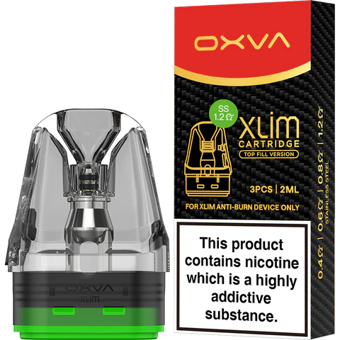 OXVA Xlim SS Pods 1.2 ohm