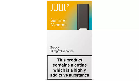 Juul 2 Pods - Summer Menthol 18mg - Smoketronics