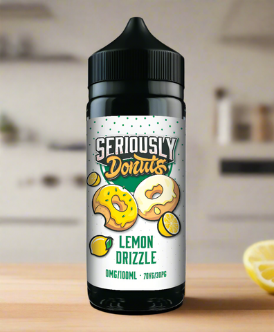 Seriously Donuts by Doozy Vape - Lemon Drizzle 100ml - Smoketronics