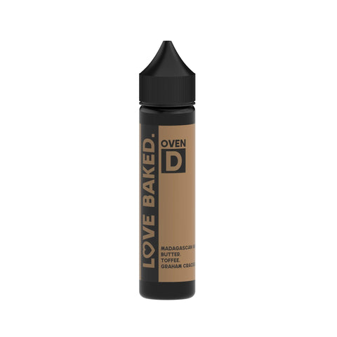 Love Baked - Oven D </br>(Vanilla Toffee Cheesecake) </br>50ml E-liquid - Smoketronics