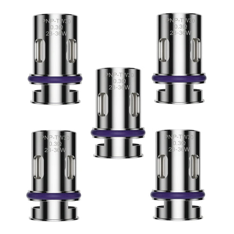 VooPoo PnP TW30 Coil 0.3ohm (5pcs) - Smoketronics