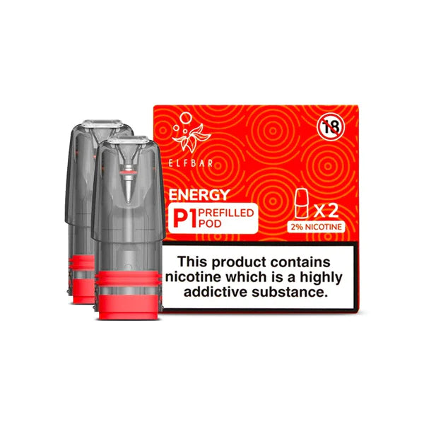 Elf Bar P1 Pre-Filled Vape Pods - Smoketronics