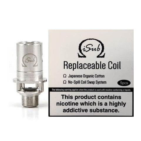 Innokin iSub Coils 0.5ohm (5pcs) - Smoketronics