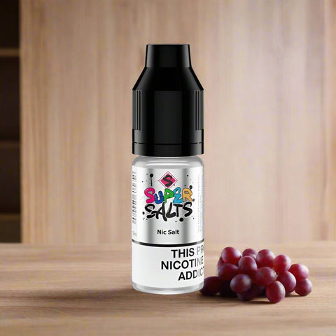 Super Salts - Red Grape Ice Nic Salt 10ml - Smoketronics